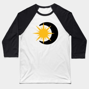 Sun and Moon Baseball T-Shirt